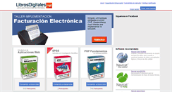Desktop Screenshot of librosdigitales.net